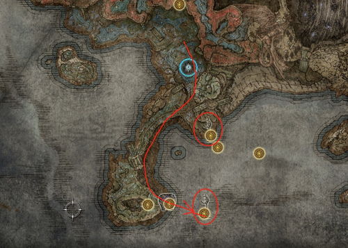 艾尔登法环劳弗古遗迹幽影树碎片位置速查