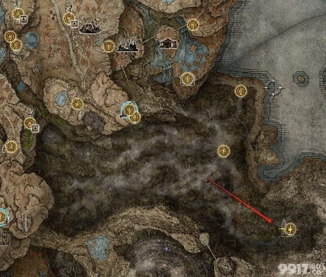 艾尔登法环墓地平原幽影树碎片位置速查