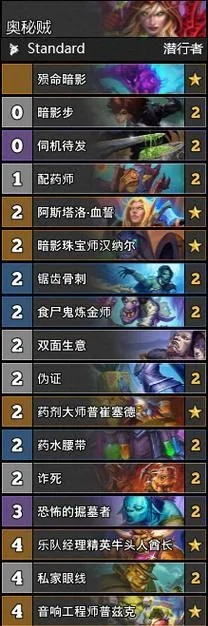 炉石传说无限苔丝变装贼攻略,轻松上分! 炉石传说无限苔丝变装贼攻略,轻松上分!