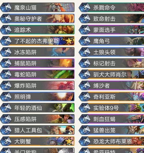 标准步兵猎卡组攻略：如何构筑？