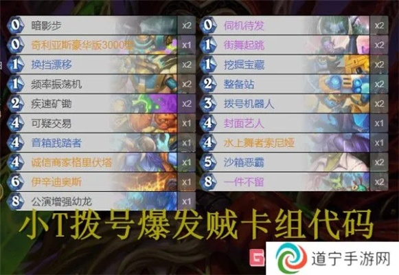 炉石传说标准模式:拨号变脸贼卡组攻略分享 炉石传说标准模式:拨号变脸贼卡组攻略分享