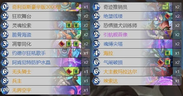 炉石传说深暗领域Top5卡组,告别低胜率! 炉石传说深暗领域Top5卡组,告别低胜率!