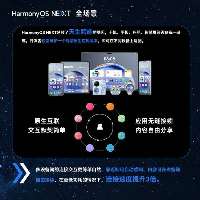 华为HarmonyOS NEXT:原生鸿蒙,一图流揭秘,解决系统痛点 华为HarmonyOS NEXT:原生鸿蒙,一图流揭秘,解决系统痛点