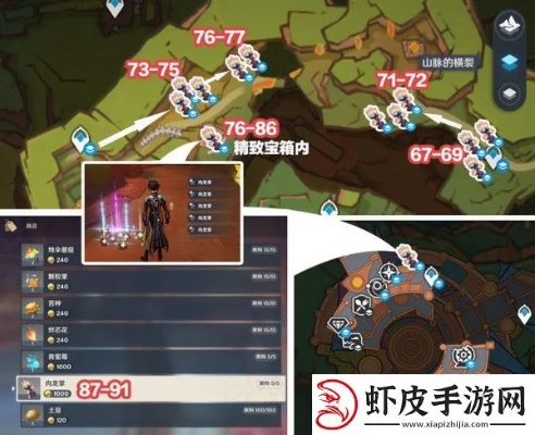 原神5.0肉龙掌采集路线速查 原神5.0肉龙掌采集路线速查