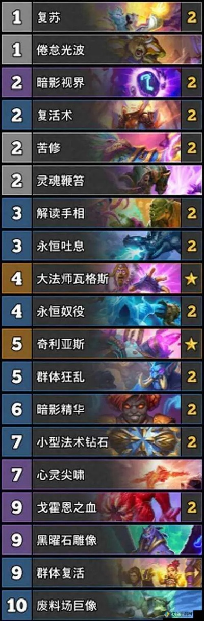 炉石传说控制牧卡组推荐，告别卡组困境