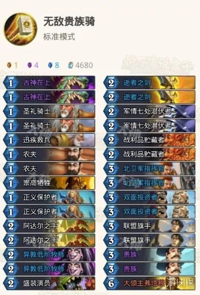 炉石传说杂毛铺场骑卡组攻略，快速构筑技巧