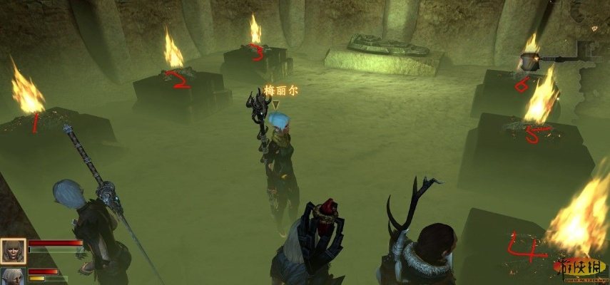 龙腾世纪4火盆谜题答案解 龙腾世纪4火盆谜题答案解