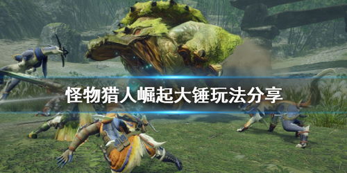《怪物猎人荒野》缠蛙大锤3分35秒无道具演示，体验无道具挑战！