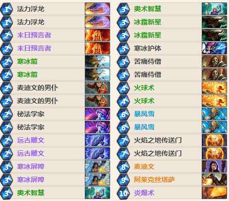 炉石传说火法卡组推荐,轻松上分攻略 炉石传说火法卡组推荐,轻松上分攻略