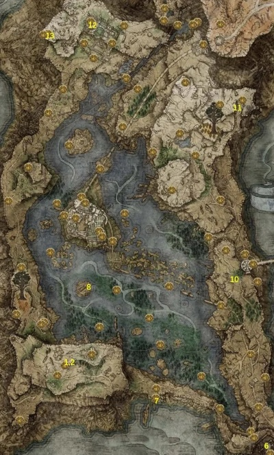 艾尔登法环古龙位置速查攻略 艾尔登法环古龙位置速查攻略