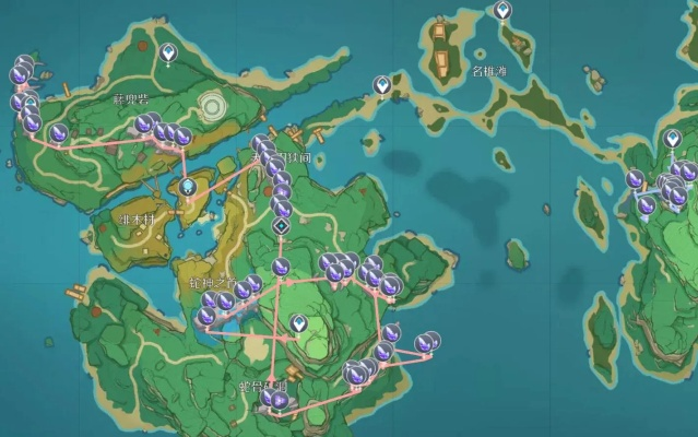 原神晶化骨髓采集攻略，快速找到采集点