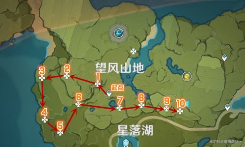 原神子探测路线推荐，快速采集攻略