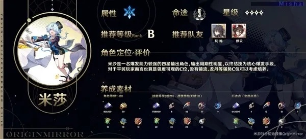 崩坏星穹铁道米沙培养攻略:遗器选择指南 崩坏星穹铁道米沙培养攻略:遗器选择指南