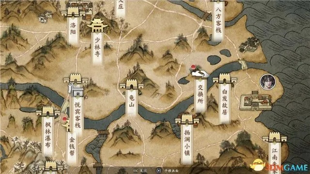 古龙风云录第三章藏宝图解密攻略! 古龙风云录第三章藏宝图解密攻略!