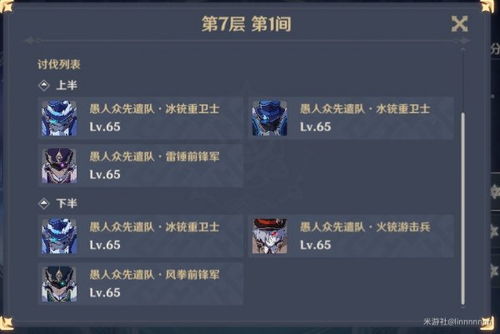 原神深境螺旋12层攻略，完美配队！