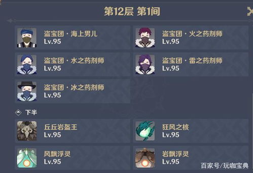 原神4.3深渊12层攻略，轻松通关秘籍！