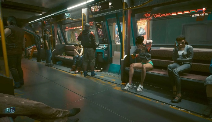 赛博朋克2077沉浸式地铁观光，2.1版本必看攻略！