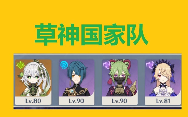 原神草国队阵容搭配攻略