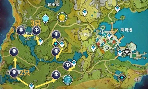 原神4.2深渊法师速刷路线图，快速通关攻略