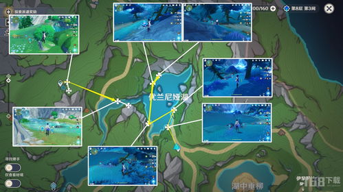 原神4.2湖光铃兰采集路线攻略 原神4.2湖光铃兰采集路线攻略