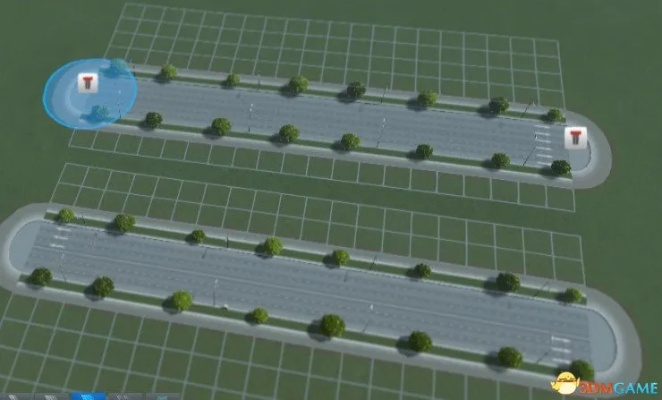 《都市天际线2》T字路口辅道+快车道建造攻略 《都市天际线2》T字路口辅道+快车道建造攻略