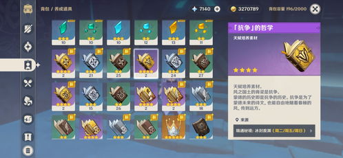 原神4.1全角色突破材料一览，轻松升级攻略