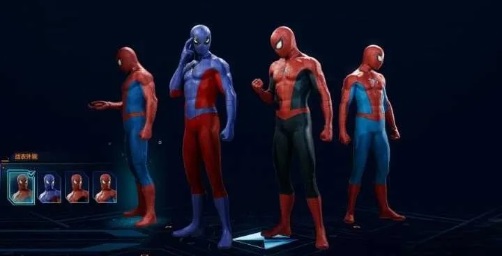 漫威蜘蛛侠2战衣对比漫画,还原经典! 漫威蜘蛛侠2战衣对比漫画,还原经典!