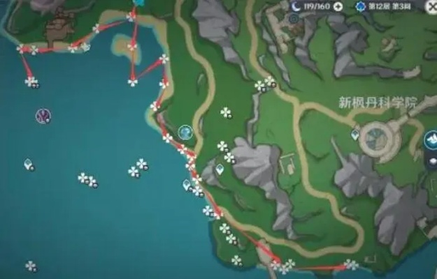 原神4.1幽光星采集路线攻略