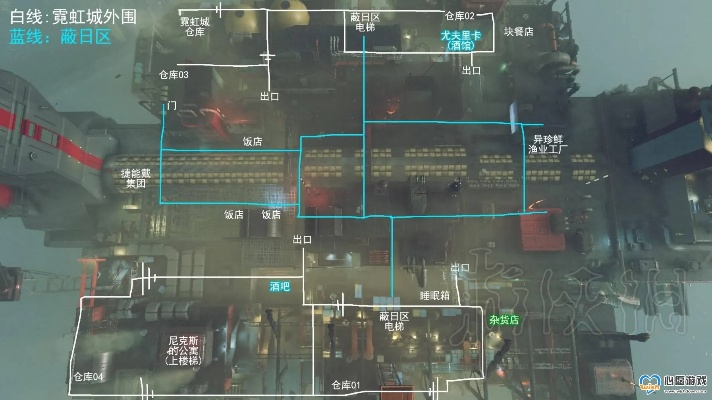 《星空》阿基拉城设施点位一览攻略 《星空》阿基拉城设施点位一览攻略