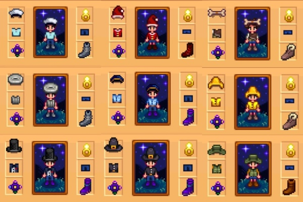 《星露谷物语》48套穿搭,快速打造时尚造型 《星露谷物语》48套穿搭,快速打造时尚造型