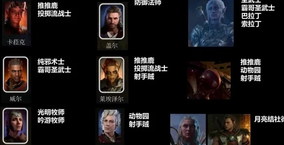 博德之门3职业搭配攻略,打造最强队伍! 博德之门3职业搭配攻略,打造最强队伍!