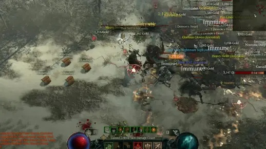 暗黑4S1死灵BD：牺牲骨矛，如何提升输出？