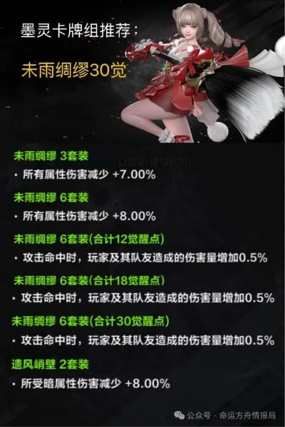 《命运方舟》辅助墨灵技能加点刻印攻略 《命运方舟》辅助墨灵技能加点刻印攻略