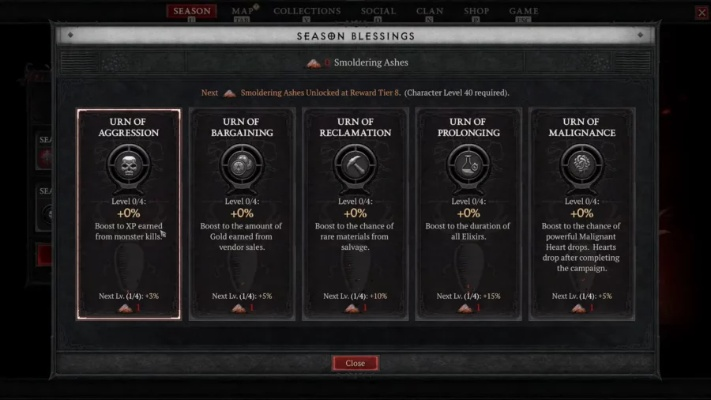 《暗黑4》第一赛季通行证详解:升级攻略! 《暗黑4》第一赛季通行证详解:升级攻略!