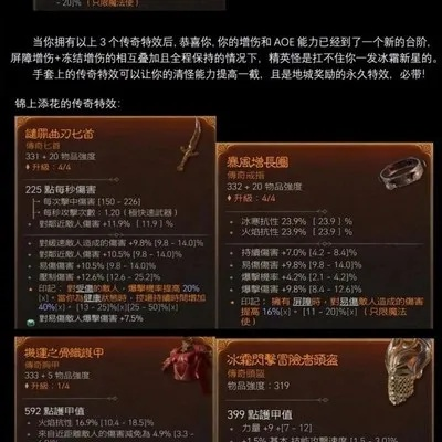 暗黑4冰法爆发流BD攻略,快速提升! 暗黑4冰法爆发流BD攻略,快速提升!