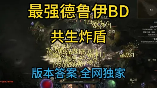 暗黑4德鲁伊三暗金BD攻略,提升共生BD! 暗黑4德鲁伊三暗金BD攻略,提升共生BD!