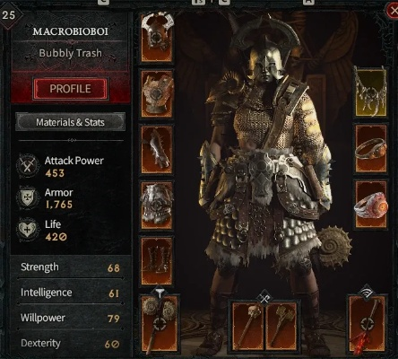 《暗黑4》野蛮人前期刷传奇装攻略推荐