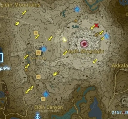 《塞尔达传说》岩八爪怪藏身地图揭秘！快速找到攻略