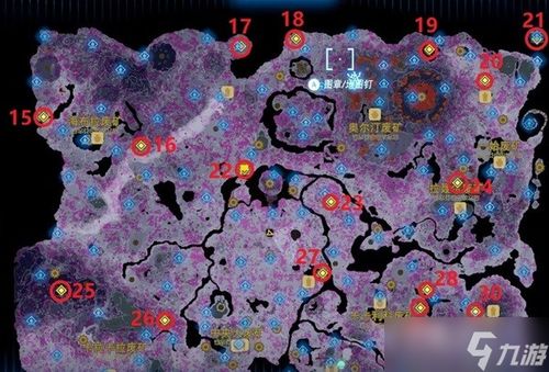 塞尔达传说泪地图树根位置揭秘 塞尔达传说泪地图树根位置揭秘