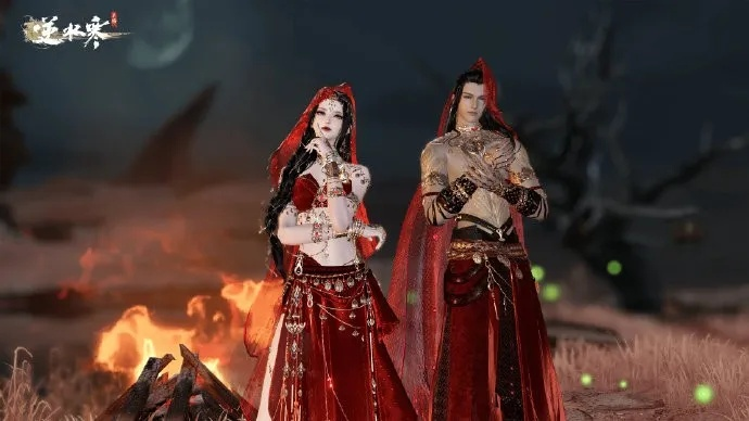 《逆水寒》西域舞乐焕新!老兵服首波外观来袭 《逆水寒》西域舞乐焕新!老兵服首波外观来袭