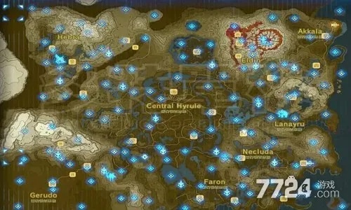 塞尔达全神庙位置速查,告别迷路烦恼 塞尔达全神庙位置速查,告别迷路烦恼