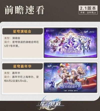 崩坏星穹铁道1.0活动前瞻：新版本，你准备好了吗？