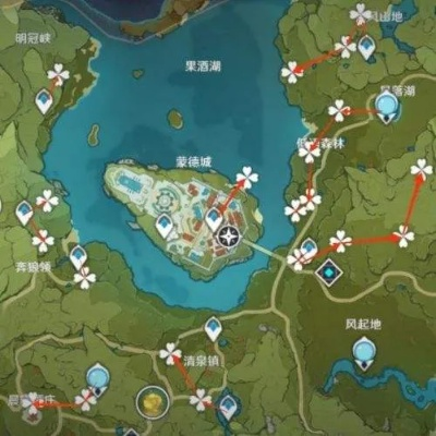 原神3.6苹果高效采集路线攻略 原神3.6苹果高效采集路线攻略