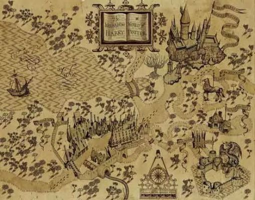 霍格沃茨地图一览，探索攻略大揭秘