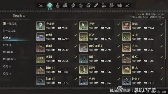 《风帆纪元》全装甲属性揭秘！