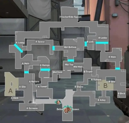 蝰蛇地图技能点位, Valorant快速上分攻略 蝰蛇地图技能点位, Valorant快速上分攻略