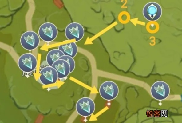 原神3.3蒙德晶核采集攻略，快速提升！