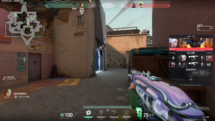 《无畏契约》源工重镇架枪点位教学视频攻略