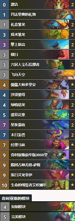 炉石传说龙口德卡组分享：独家攻略，告别卡组迷茫