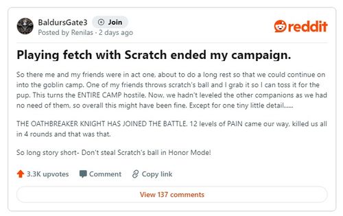 《博德之门3》荣誉模式主控职业评测:揭秘最强职业! 《博德之门3》荣誉模式主控职业评测:揭秘最强职业!